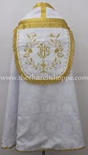 New WHITE Cope Vestment &