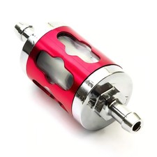 Mini Midi Moto Metal CNC FUEL FILTER Red Mini Quad ATV DirtBike Racing Bikes
