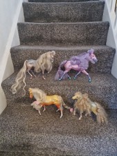 Vintage 1980s Kenner Fashion Star Fillies Horse Chloe Lani Ariel Joelle Lot Of 4