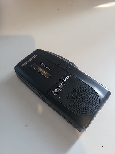 Olympus pearlcorder s600 - olympus,