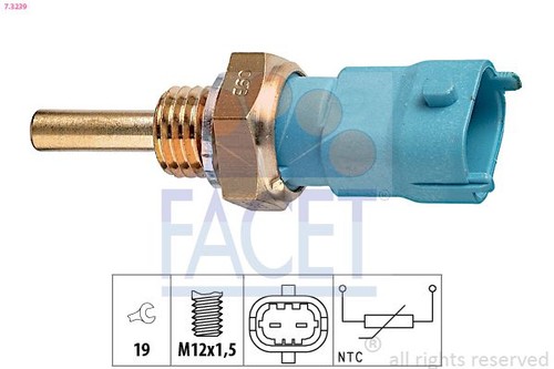 Sensor oil temperature facet - temperature,