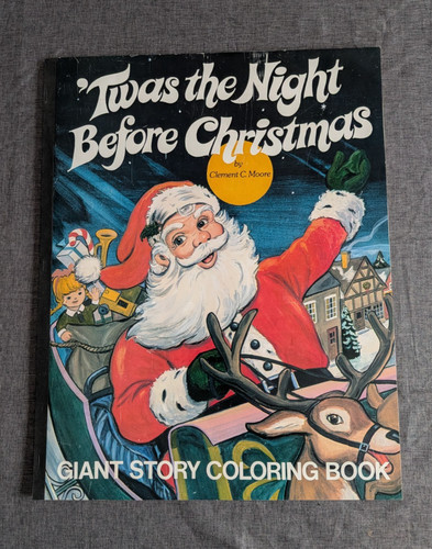 Giant vintage coloring book - giant,
