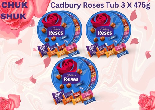 Cadbury roses tub 475g - cadbury,
