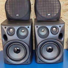 Jvc sp-d3 Black  Speakers x 2 Tested And Working 60w