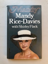 Mandy Rice-Davies Signed Book