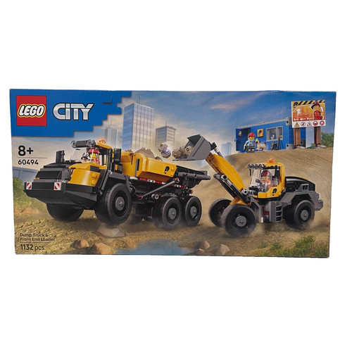 Lego city 60494 dump - -, truck