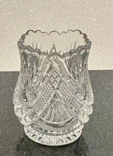 1898 Duncan and Miller Tepee Pattern Bud Vase/Toothpick Holder - 2.5"