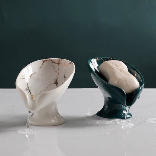Self draining leaf soap - leaf,