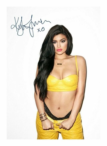 Kylie jenner autograph - kylie,