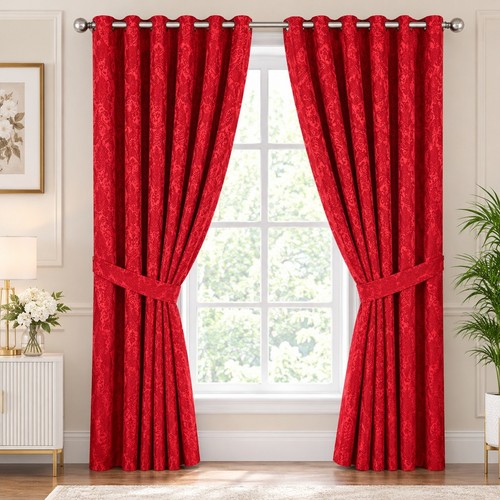 Luxury jacquard cleo - luxury, eyelet