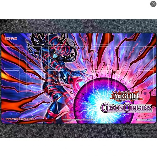Playmat black chaos - yu-gi-oh,