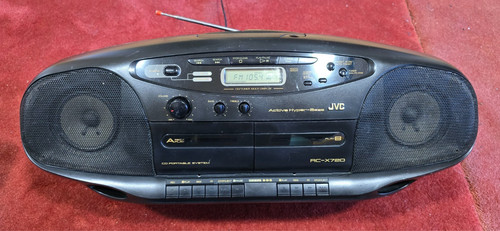 Jvc x720 twin cassette - jvc, cd