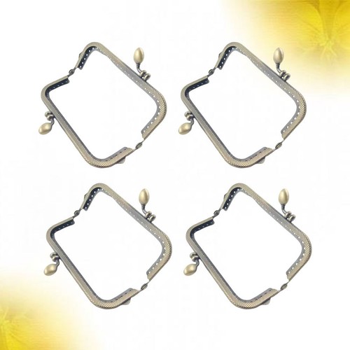 4pcs 5cm metal purse frames - 4pcs,