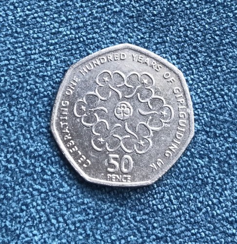 50p coin girl guides - 50p,