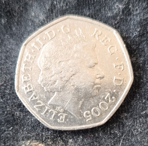2005 50p fifty pence - 2005,