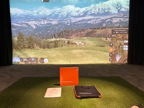 Trackman launch monitor - launch,