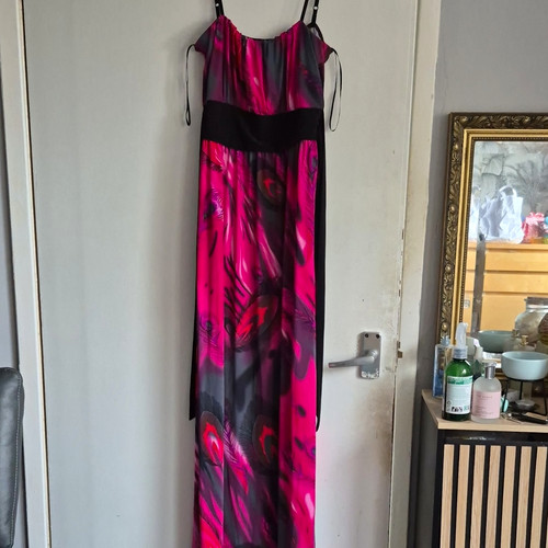 Quiz abstract print maxi dress - quiz,