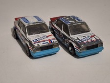 Matchbox Skoda 130LR Rally Car Diecast Model Toy Cars X2 Pair Used Condition