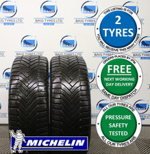 X2 PW 225/45R17 225 45 17 MICHELIN ALPIN 6 91H M+S TYRES *7.6MM (39OC)