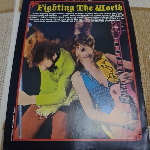 Vintage ozzy osbourne randy - osbourne,