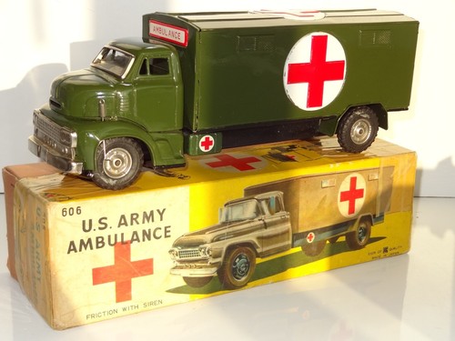 Bandai 606 army ambulance - army,