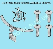 4x STAND NECK TO BASE ASSEMBLY