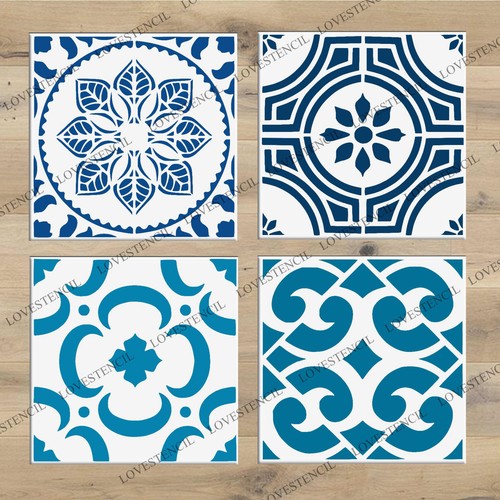 Tile stencils lovestencil - lovestencil,