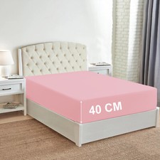 40cm extra deep fitted sheet - deep,