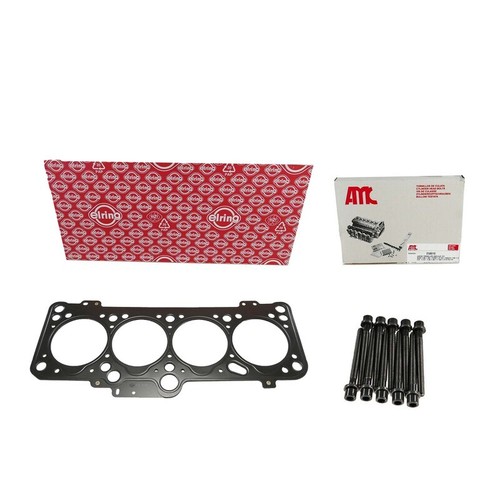 Cylinder head gasket notch - head, +