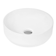 Bath Store Vessel Sit-On Countertop Basin 350mm Wide, 0 Tap Hole