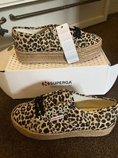 Superga Ladies Leopard Print