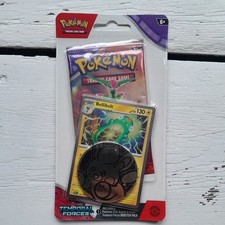 Pokemon Temporal Forces single blister pack w. cosmic holo Bellibolt 094 promo