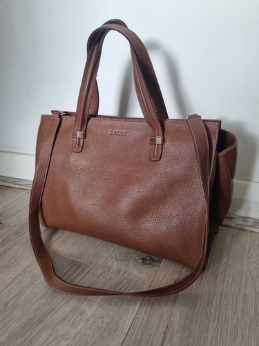 Beautiful bally brown leather - brown,