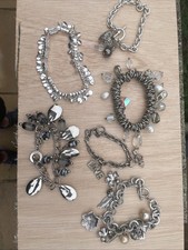 Charm Bracelets Vintage Job Lot