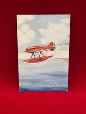 The Macchi Monoplane Schneider Trophy Postcard Gale & Polden Ltd - Rare VG