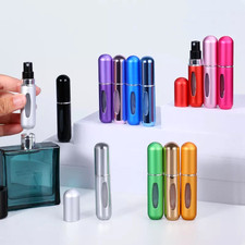 AFTERSHAVE Perfume Atomiser Travel Refillable Bottle Portable Handbag Spray
