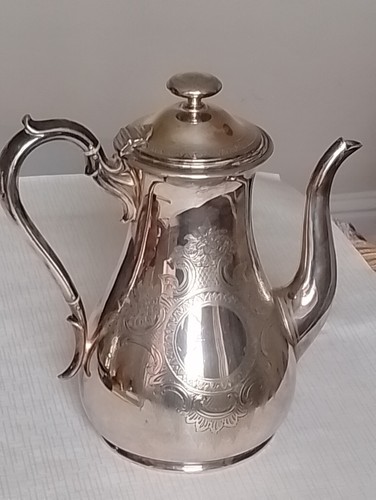 1857 elkington coffee pot - 1857,