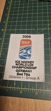 2008 IIHF Ice Hockey World U20 championship GERMANY  Bad Tolz Div 1 -Group A