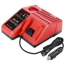 For Milwaukee M12 M18 48-11 Li-Ion Battery Car  12V 18V Rapid Cigarette Charger