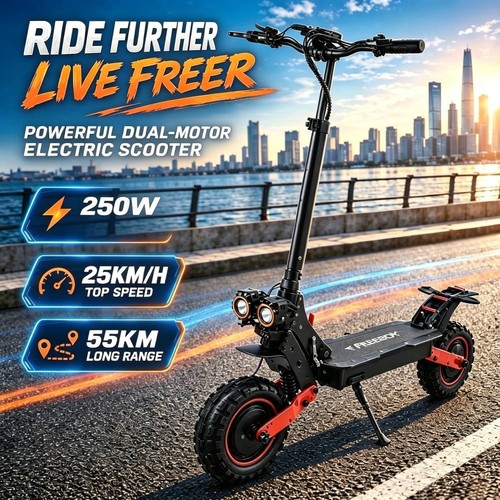 Freeboy scooter 11 - e-scooter, inch