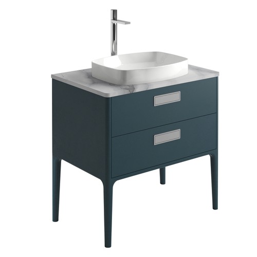 Leg blue bathroom vanity - leg,