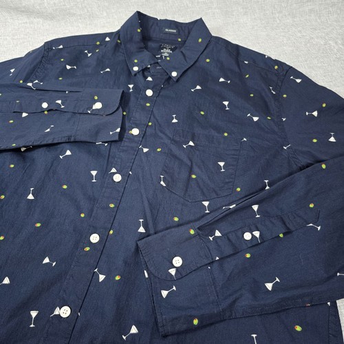 Crew mens button shirt - j,