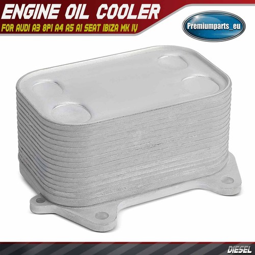 Engine oil cooler for - engine, audi