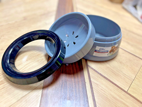 Anti slobber water bowl - anti, dog