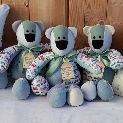 Memory bear made - memory, from