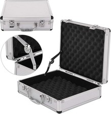 Aluminium pistol gun case - aluminium,