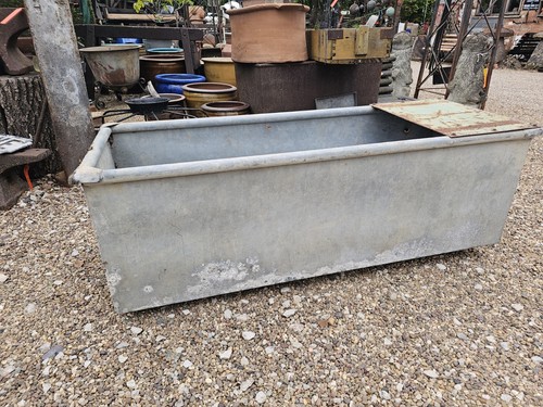 Galvanize garden planter - galvanize,