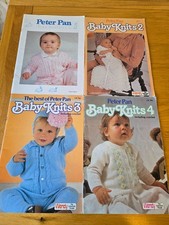 Peter Pan Baby Knits Booklets Job Lot Knitting and Crochet