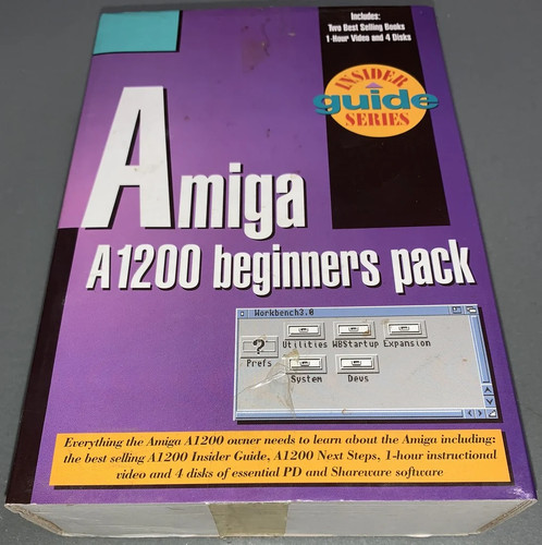 Amiga a1200 beginner pack - beginner's,