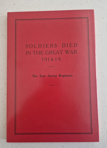 Soldiers died the great - the, war